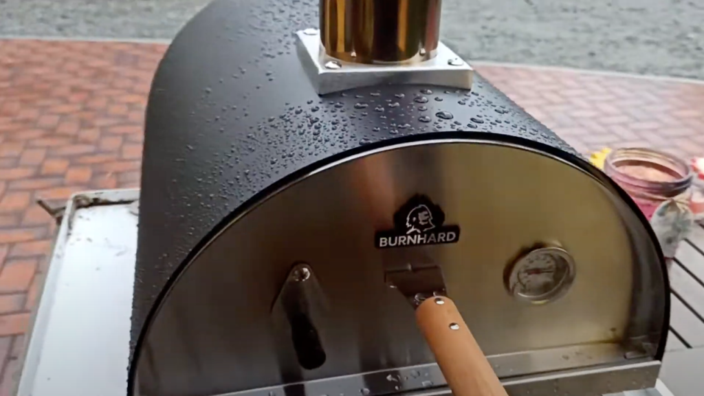 Burnhard Nero test et avis four à pizza économique mixte bois gaz