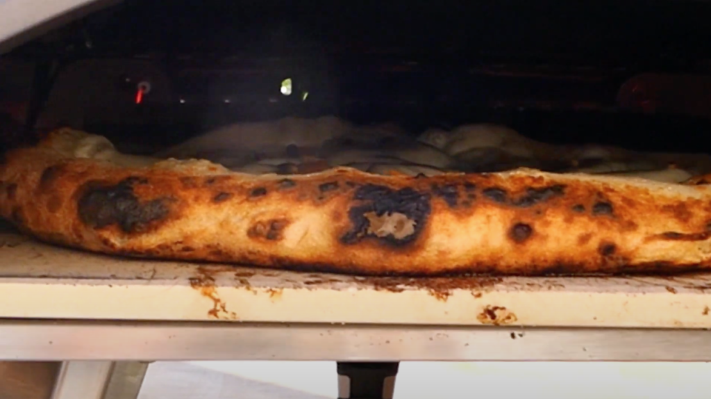 pâte pizza cuite